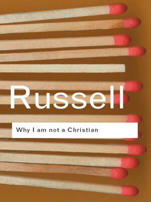cover image of Why I am not a Christian